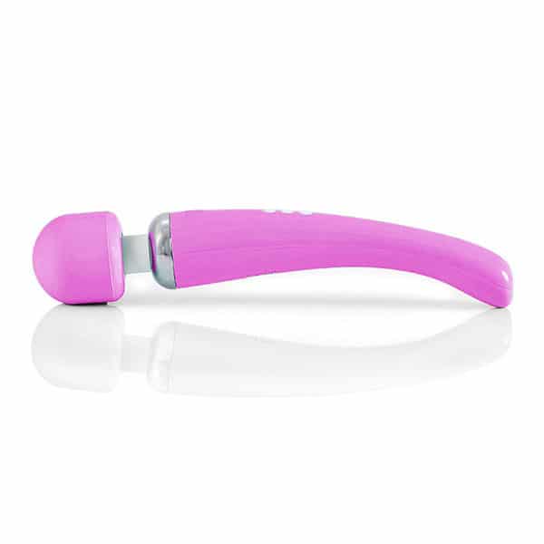 Elegance Magic Wand Hand Held Massager (Pink) Side View