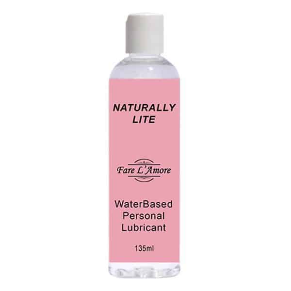 Fare L'Amore Naturally Lite Water Based Personal Lubricant 135ml