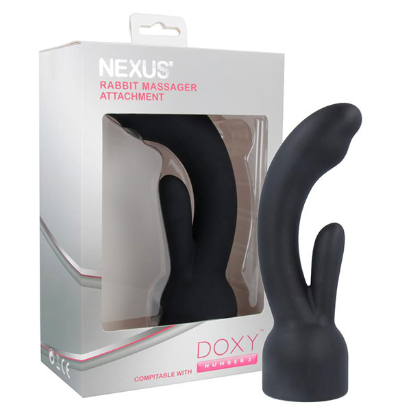 Doxy Number 3 Massager Rabbit Attachment | Massage Wand Accessories