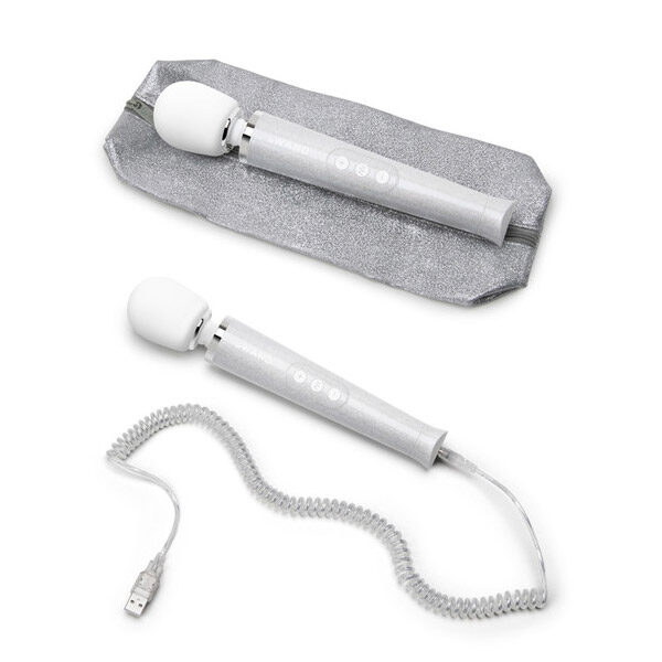 Le Wand Petite All That Glimmers Massage Wand Set (White) Accessories